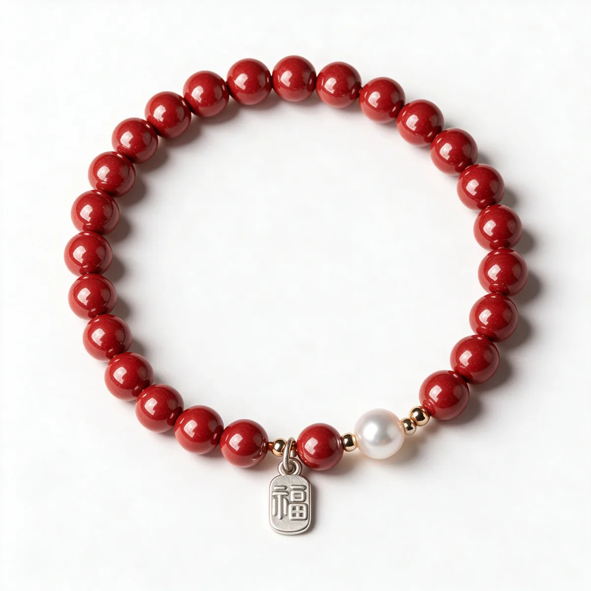 Classic Cinnabar Bracelet 6mm