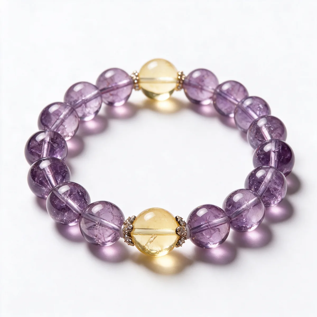 Lavender Azeztulite Bracelet