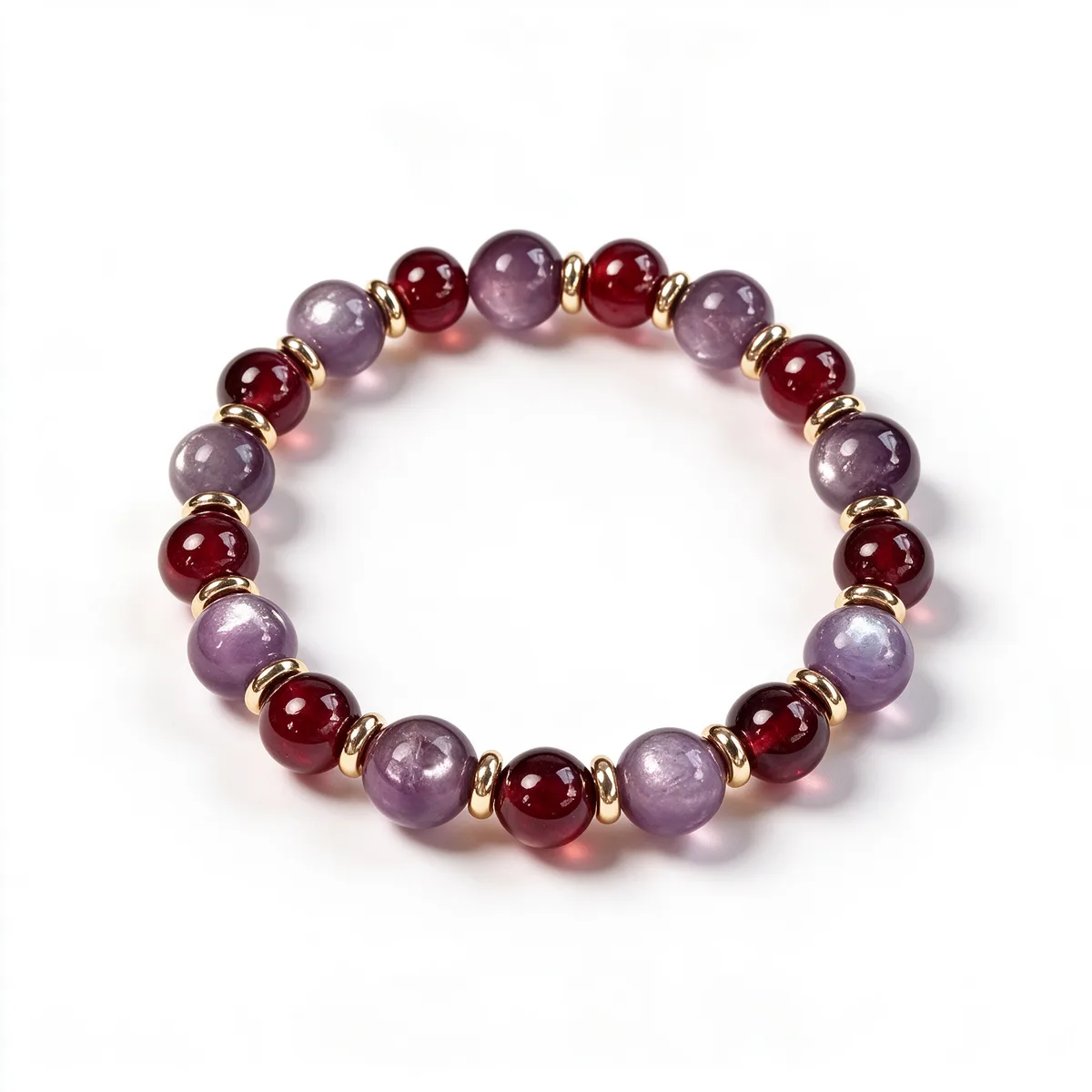 Purple Jade Bracelet 8mm